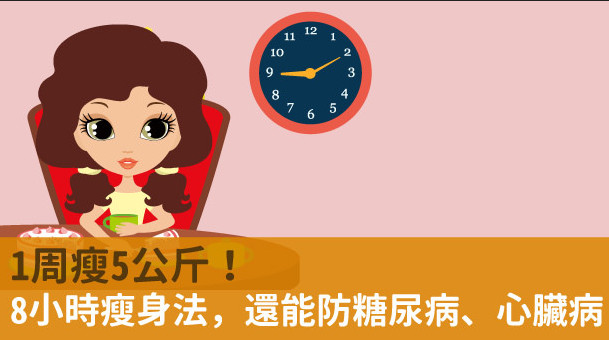 8小時減肥法 讓你1周瘦10斤 8小時減肥法 讓你1周瘦10斤