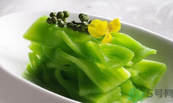 黃瓜能和萵筍一起炒嗎？黃瓜可以和萵筍一起吃嗎？