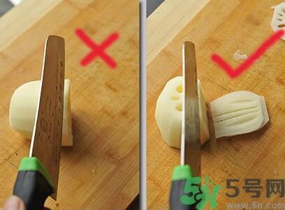 蓮藕橫著切還是豎著切好？蓮藕怎么切好？