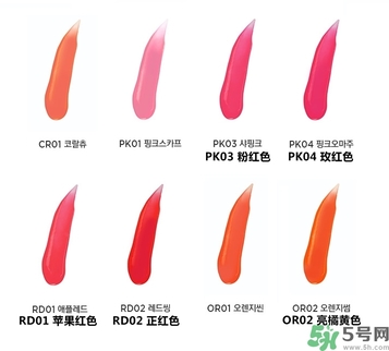 菲詩小鋪水墨絢染潤唇彩色號 菲詩小鋪唇彩試色圖 菲詩小鋪水墨絢染潤唇彩色號 菲詩小鋪唇彩試色圖