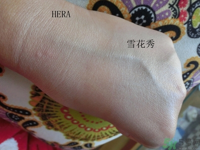 赫拉和雪花秀氣墊哪個好？hera和雪花秀哪個好？