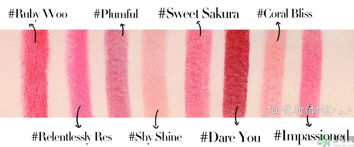 mac魅可口紅顏色哪個(gè)好看？魅可口紅哪個(gè)色比較火