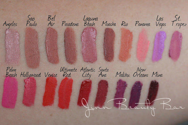 ofra液體唇膏色號 ofra液體唇膏試色圖 ofra液體唇膏色號 ofra液體唇膏試色圖