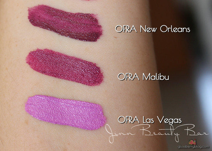 ofra液體唇膏色號 ofra液體唇膏試色圖 ofra液體唇膏色號 ofra液體唇膏試色圖