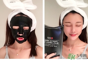 snp竹炭面膜怎么用？snp竹炭黑炭面膜用完要洗嗎？