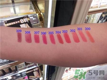 pupa口紅色號(hào) pupa口紅試色圖 pupa口紅色號(hào) pupa口紅試色圖