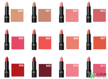 kiko9系列哪個顏色好看？kiko9系口紅試色