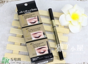 mistine3d三合一眉筆怎么用？mistine3d眉筆使用方法