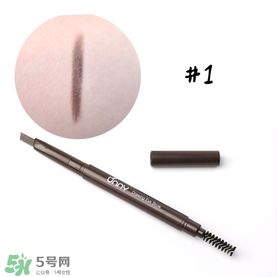 Unny眉筆怎么樣？Unny眉筆試色色號