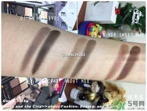 three2017春季彩妝有哪些？three2017春季彩妝試色