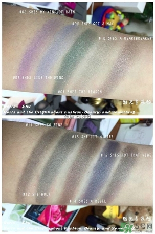 three2017春季彩妝有哪些？three2017春季彩妝試色