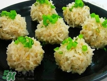 一斤糯米可以做多少個糯米丸子？一斤糯米可以做多少糯米圓子？