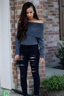 露肩毛衣穿什么打底?露肩毛衣里面穿什么? 露肩毛衣穿什么打底?露肩毛衣里面穿什么?