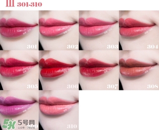 紀(jì)梵希小羊皮口紅試色大全 紀(jì)梵希口紅哪個(gè)顏色好看