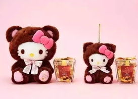 godiva2017情人節(jié)巧克力多少錢？sanrio和?歌帝梵合作情人節(jié)巧克力