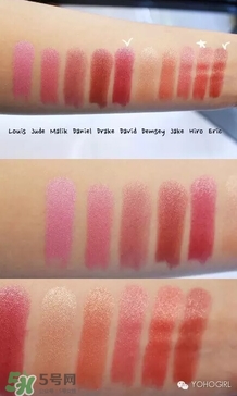 tom ford唇膏全部試色 tom ford唇膏色號試色圖 tom ford唇膏全部試色 tom ford唇膏色號試色圖