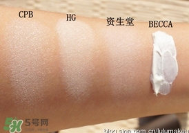 資生堂pk107和cpb高光哪個好？資生堂pk107和cpb高光對比