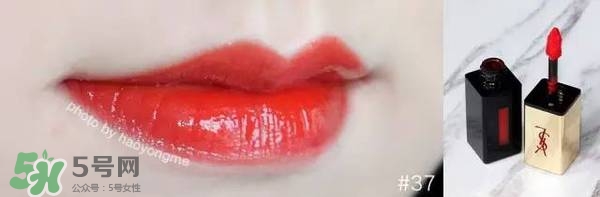 ysl鏡面唇釉哪個顏色好看？ysl鏡面唇釉試色大全