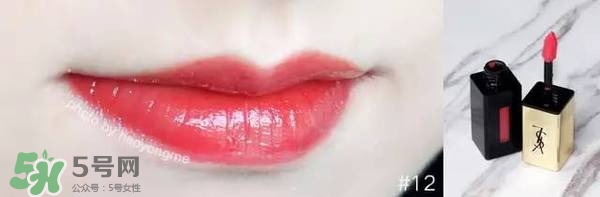 ysl鏡面唇釉哪個顏色好看？ysl鏡面唇釉試色大全