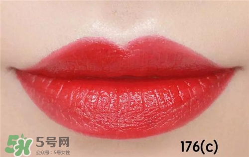 蘭蔻菁純唇膏176試色 蘭蔻絲絨唇膏176試色圖 蘭蔻菁純唇膏176試色 蘭蔻絲絨唇膏176試色圖