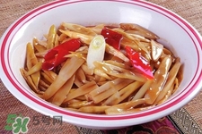 筍干的營(yíng)養(yǎng)價(jià)值 筍干的功效與作用