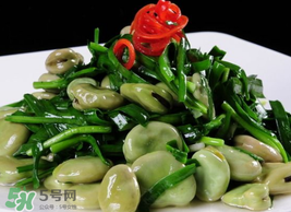 蠶豆和韭菜能一起吃嗎？韭菜炒蠶豆的做法
