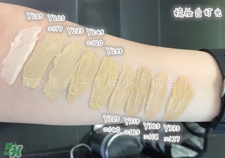 muf粉底液色號_muf粉底液試色圖合集 muf粉底液色號_muf粉底液試色圖合集