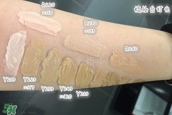 muf粉底液色號_muf粉底液試色圖合集 muf粉底液色號_muf粉底液試色圖合集