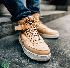 nike sf af1 mid空軍一號蘑菇色上腳效果怎么樣？
