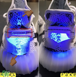 adidas yeezy 350 v2 boost zebra白斑馬真假怎么分辨？