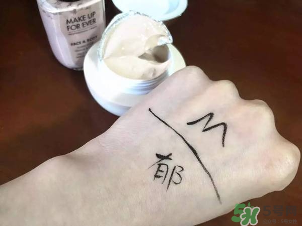 郁美凈粉底霜怎么樣？郁美凈粉底霜色號(hào)試色