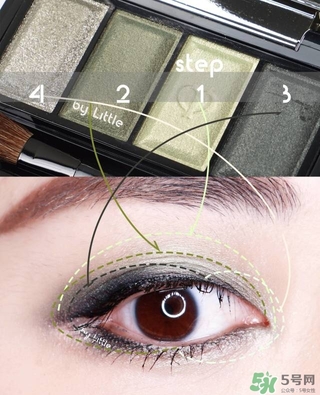多色眼影畫法 多色眼影盤怎么用 多色眼影畫法 多色眼影盤怎么用