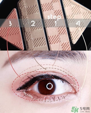 多色眼影畫法 多色眼影盤怎么用 多色眼影畫法 多色眼影盤怎么用