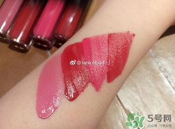嬌蘭2017絲絨唇釉色號試色 嬌蘭2017絲絨唇釉試色圖 嬌蘭2017絲絨唇釉色號試色 嬌蘭2017絲絨唇釉試色圖