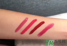 嬌蘭2017絲絨唇釉色號試色 嬌蘭2017絲絨唇釉試色圖 嬌蘭2017絲絨唇釉色號試色 嬌蘭2017絲絨唇釉試色圖