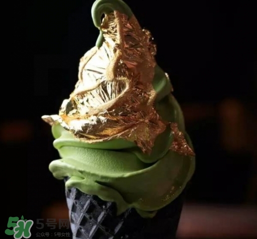 金箔冰淇淋不會中毒嗎？金箔冰淇淋能吃嗎
