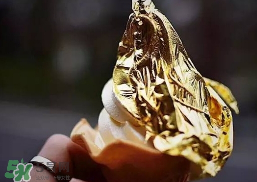 金箔冰淇淋不會中毒嗎？金箔冰淇淋能吃嗎