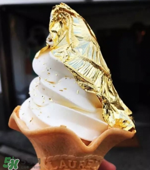 金箔冰淇淋不會中毒嗎？金箔冰淇淋能吃嗎