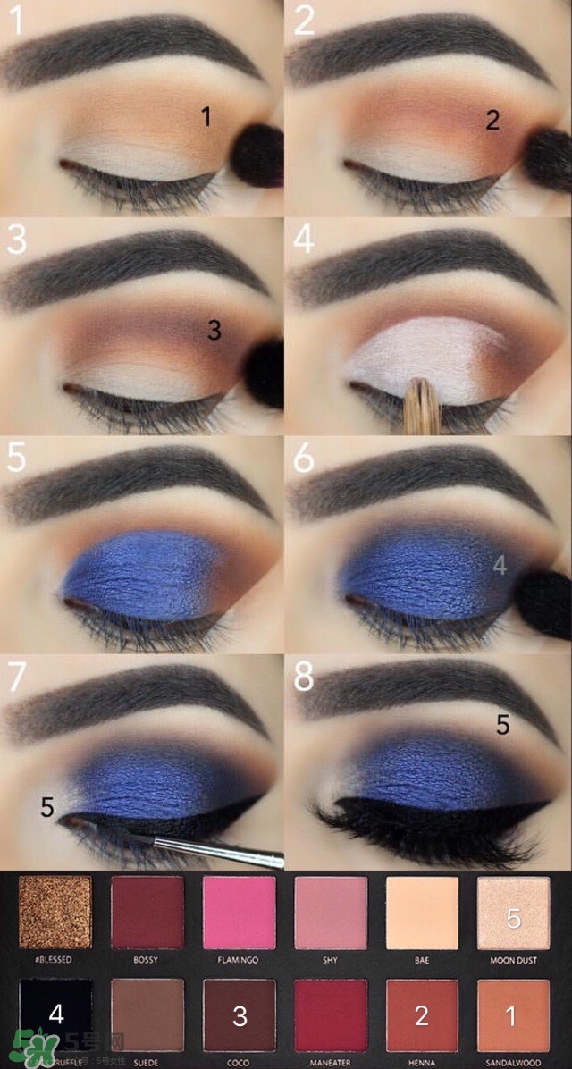 歐美眼妝畫法 歐美眼妝教程圖解 歐美眼妝畫法 歐美眼妝教程圖解