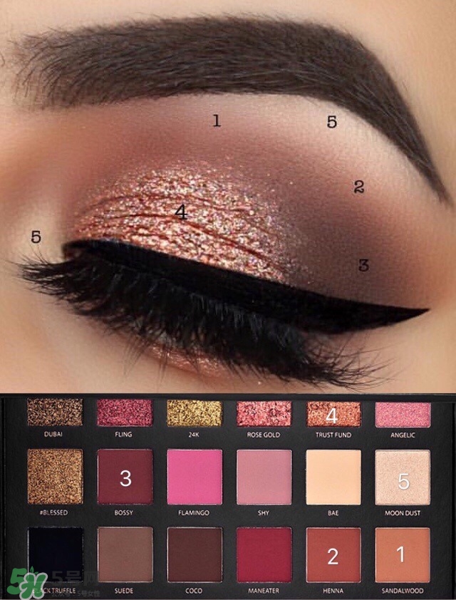 歐美眼妝畫法 歐美眼妝教程圖解 歐美眼妝畫法 歐美眼妝教程圖解