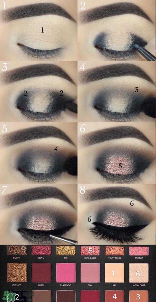 歐美眼妝畫法 歐美眼妝教程圖解 歐美眼妝畫法 歐美眼妝教程圖解