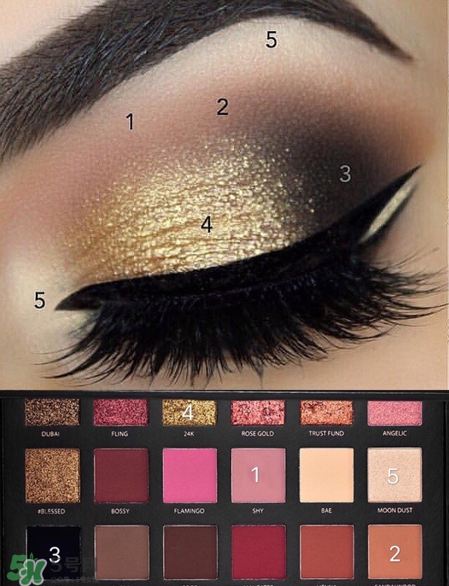 歐美眼妝畫法 歐美眼妝教程圖解 歐美眼妝畫法 歐美眼妝教程圖解