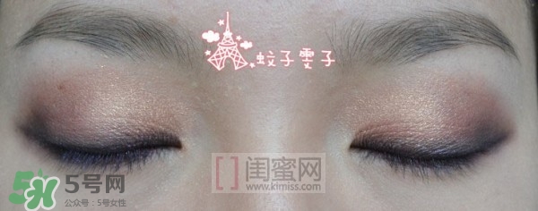 nars吉隆坡眼影怎么畫？nars吉隆坡雙色眼影畫法圖解