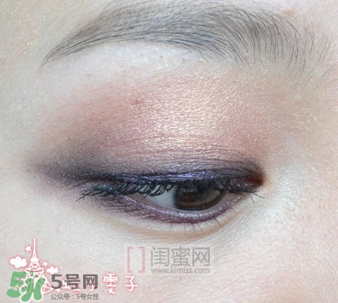 nars吉隆坡眼影怎么畫？nars吉隆坡雙色眼影畫法圖解