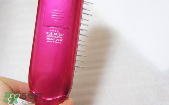 小泉成器音波電動(dòng)梳怎么用？小泉成器音波震動(dòng)梳子使用方法