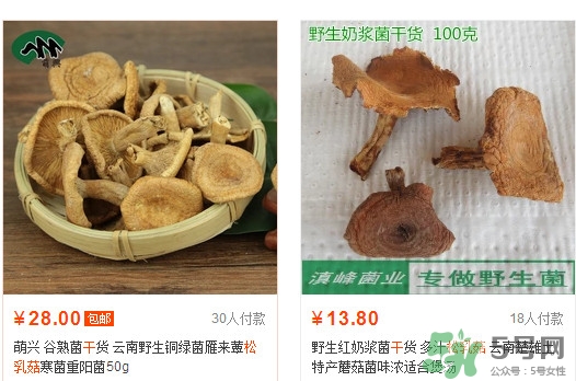 松乳菇多少錢一斤？松乳菇干貨多少錢一斤