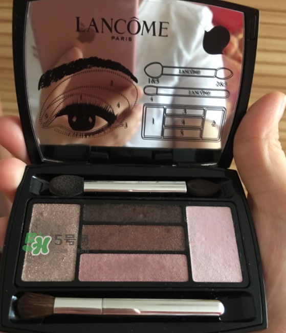 蘭蔻夢魅五色眼影盤試色 蘭蔻夢魅五色眼影盤色號 蘭蔻夢魅五色眼影盤試色 蘭蔻夢魅五色眼影盤色號