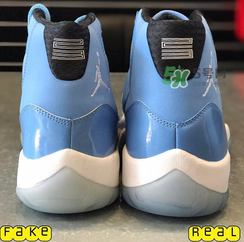 air jordan 11北卡藍(lán)真假怎么分辨？aj11北卡藍(lán)真假鑒定