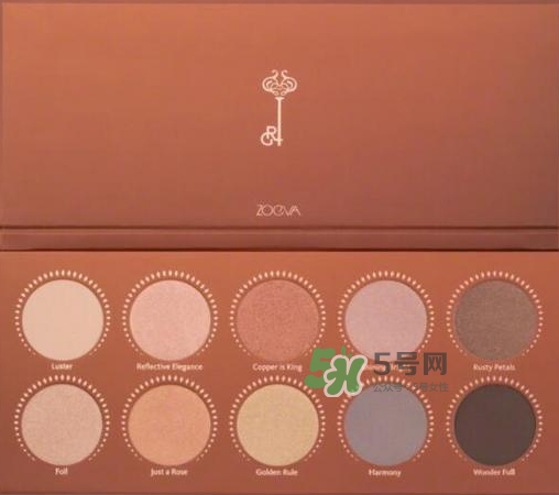 zoeva玫瑰金眼影盤怎么畫？zoeva rose golden畫法教程