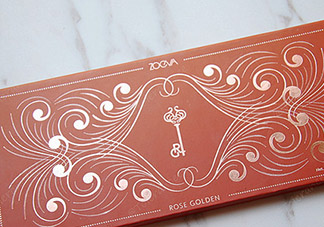 zoeva玫瑰金眼影盤怎么畫？zoeva rose golden畫法教程